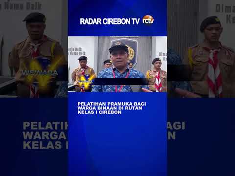 Pelatihan Pramuka Bagi Warga Binaan di Rutan Kelas I Cirebon