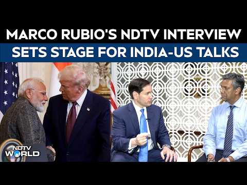 Marco Rubio's Explosive NDTV Interview Sets Stage For Key India-US Talks