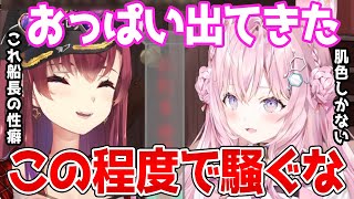 センシティブで埋め尽くされたエロサイトの購入履歴をこよりに見せる船長【ホロライブ 切り抜き 宝鐘マリン 博衣こより】