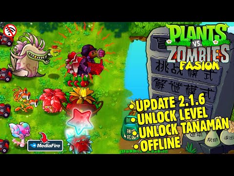 UPDATE!! PVZ FUSION 2.1.6 DI ANDROID OFFLINE TERBARU 2024 | PLANTS VS ZOMBIE FUSION