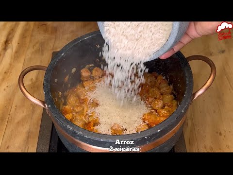 quando faça arroz com linguiça assim todo mundo pede mais