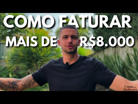 Como Faturar Mais de R$8.000 na Jardinagem | Vida de Jardineiro