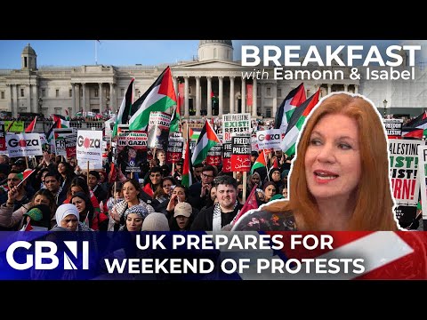 Police 'riding a very fine line' | Pro-Palestine protesters provided with leaflets on antisemitism