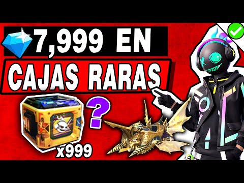 ✅Gaste 💎7,999 en CAJAS EXCLUSIVAS de el PASE BOOYAH en FREE FIRE 🤔Reclamo TODAS las RECOMPENSAS✅