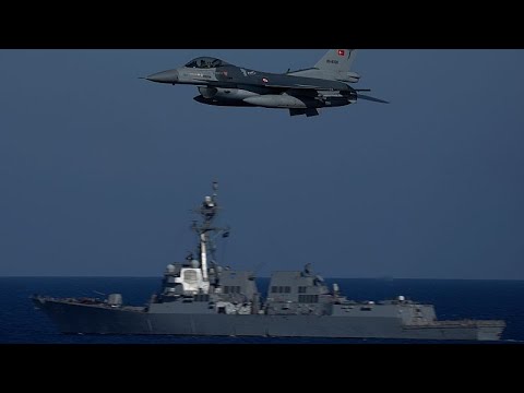 YouTube video thumbnail: Egypt and Turkey Hold Joint Naval Exercises for First Time in 13 Years
