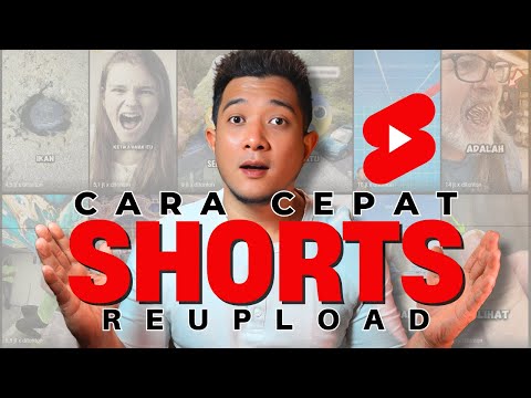 Cara Kilat Bikin Konten Shorts Reupload hanya dengan 1 alat AI