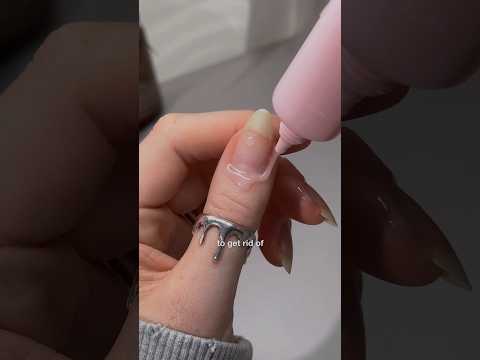 perfect cuticles and end of the world🧖‍♀️💅🏻🧴#nailcare #nails #naturalnails #gelnails #cuticles