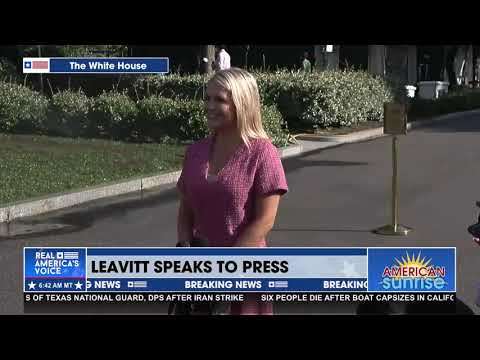 LEAVITT SPEAKS TO PRESS