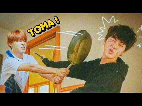 bts golpeandose Momentos Divertidos 🤣 jayul videos funny