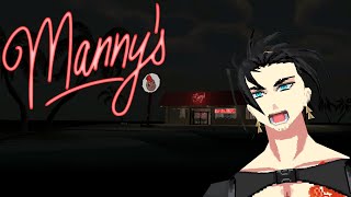 【Manny's】Stranded on an island with a mysterious fast food joint?