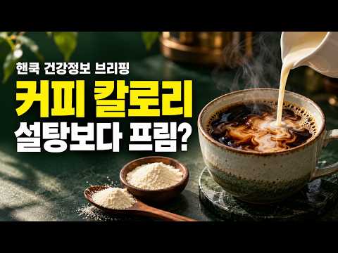 [핸쿡 건강브리핑] 커피 칼로리, 설탕보다 프림이 더했다? 3만 명 분석 결과