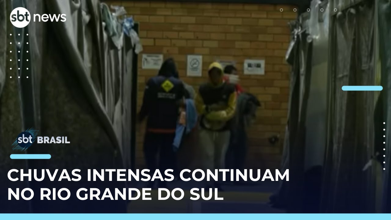 Inundações no Rio Grande do Sul deixam mais de 1.600 famílias desabrigadas | #SBTBrasil