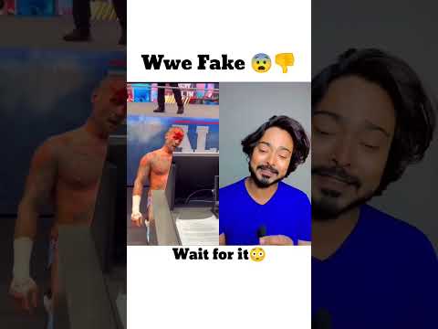 Wwe Real Or Fake 😶💯 #wwe #shorts