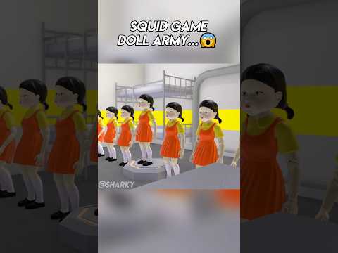 Squid Game Doll Army vs Barry's Prison #roblox #obby #animation