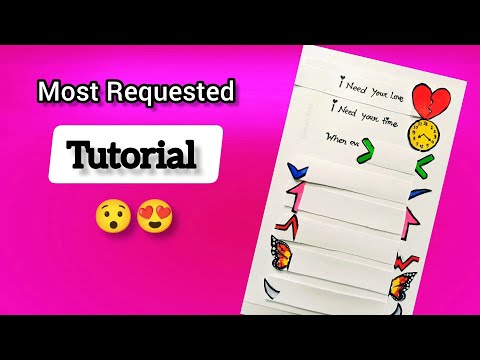 Tutorial Finally !!! 😍 💕 I need your love 💕 #art #craft #love