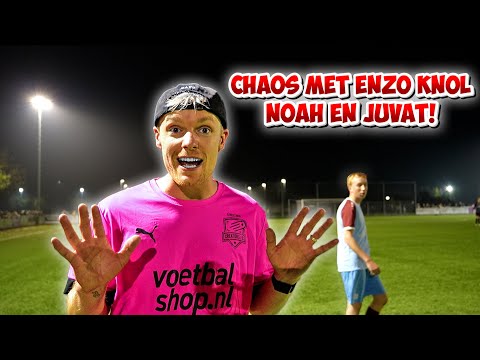 KLEEDKAMER CHAOS MET ENZO KNOL, NOAH & JUVAT. STEFANIA VOETBAL MAKELAAR ?!