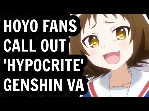 Genshin VA just got Exposed by Hoyoverse fans