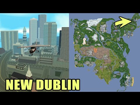 NEW DUBLIN MAP in GTA United States Mod! (Stars and Stripes 1.5)