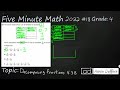 Decomposing and Summing Fractions