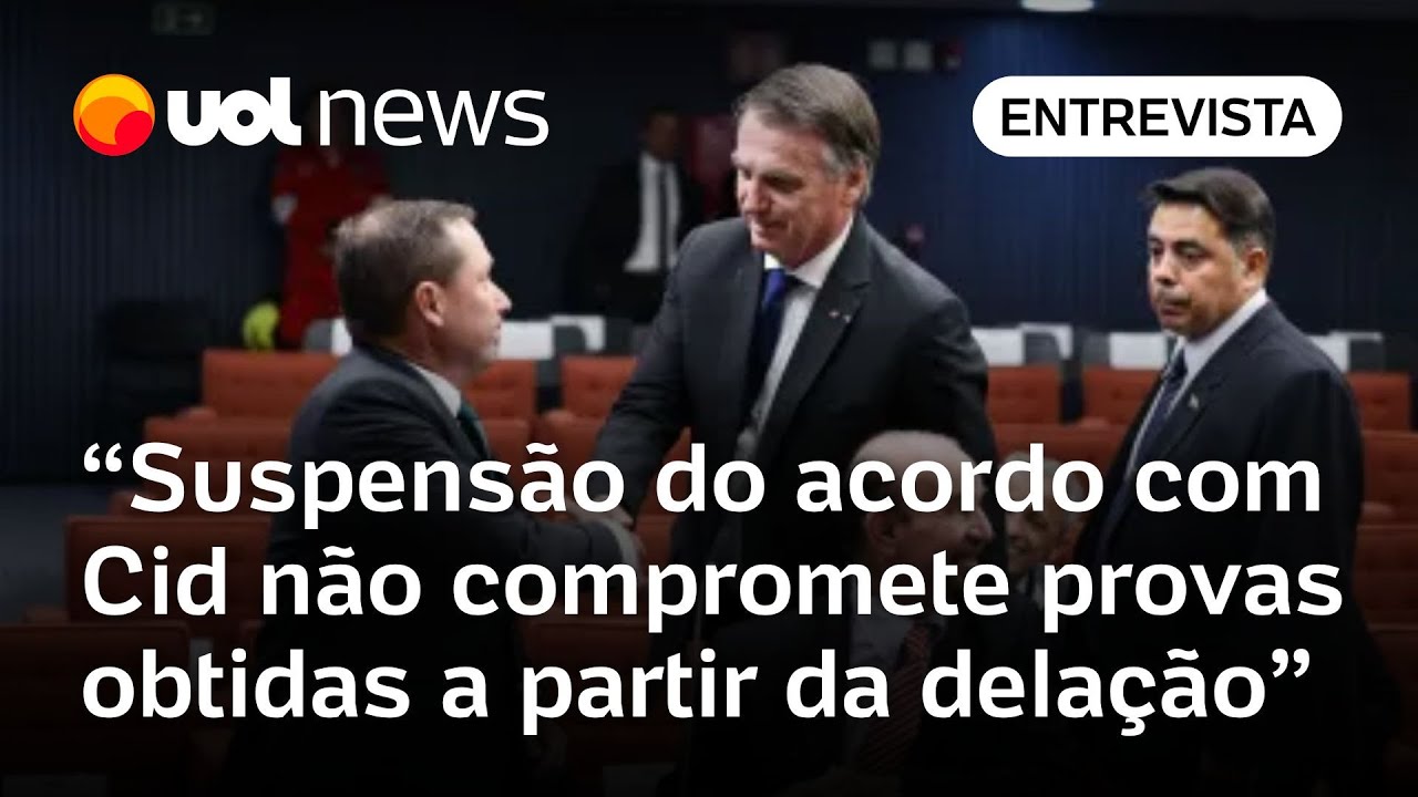 Fim do acordo com Cid implica na perda dos benefícios dele, mas não das provas obtidas, diz jurista