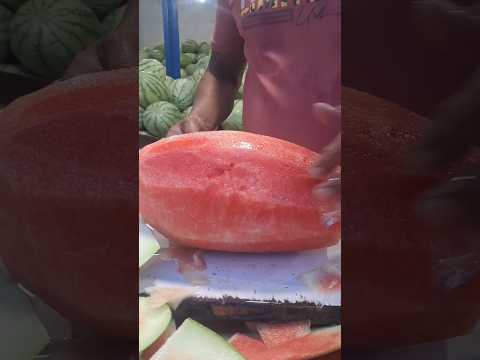 simpal cutting skill for namdar watermelon #amazing #shortvideo #shate
