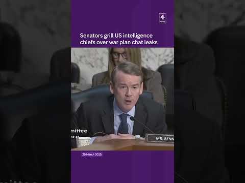 Senate hearing on war chat leak
