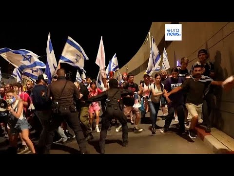 Ισραήλ: Αποφασισμένοι διαδηλωτές κατά της δικαστικής μεταρρύθμισης