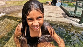 PASSAMOS EMBAIXO DA PONTE DO RIO!- We passed under the river bridge!