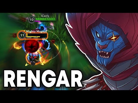 Wild Rift Rengar Jungle Gameplay in Season 17 (Build & Runes)