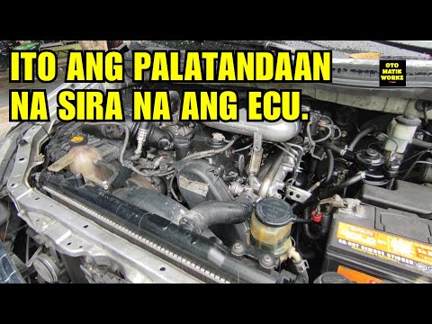 PALATANDAAN NA SIRA ANG ECU. TOYOTA INNOVA 2KD.
