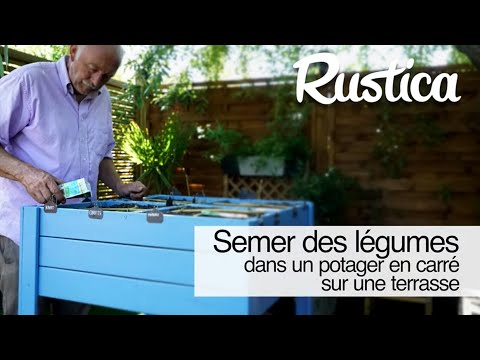 Cultiver des légumes sur la terrasse sans se faire mal au dos