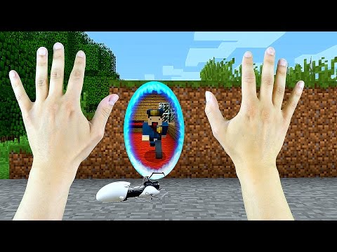 REALISTIC MINECRAFT - THE PORTAL GUN
