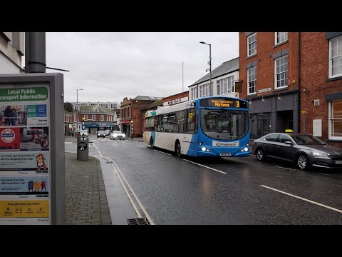 Buses on Bethlehem Street, Grimsby (19/12/2023)