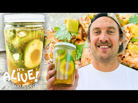 Brad Makes Pickled Avocado | It's Alive | Bon Appêtit