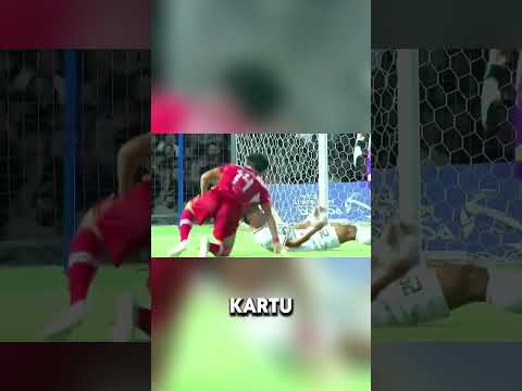 ALASAN WASIT INI KENA BOGEM PEMAIN SULTENG