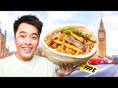 WIE VIEL kann man für 100€ in LONDON essen? 🏴󠁧󠁢󠁥󠁮󠁧󠁿😋