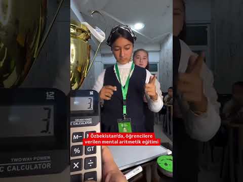 ÖZBEKİSTAN DA ÖĞRENCİLERE ARİTMETİK MATEMATİK