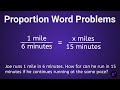 Mastering Proportion Word Problems