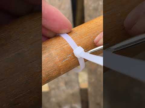 Wow, A Simple Trick to Reuse a Zip Tie!