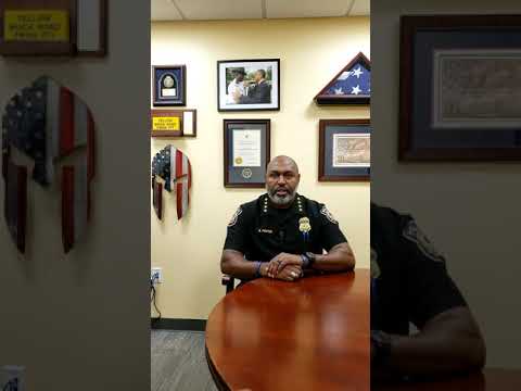 A Message Of Encouragement from UDC Police Chief Marieo Foster