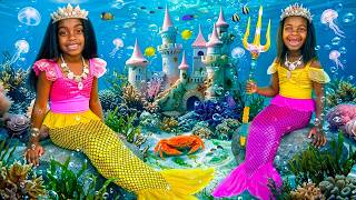 WE BECAME MERMAIDS FOR THE DAY!