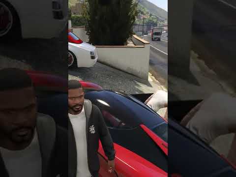 FRANKLIN HELPS BILLIONAIRE AND STEAL LUXURY CAR AGAIN!#shorts #gta5