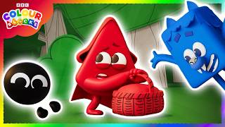 Little Red Riding Hood | Spooky Halloween Cartoons Compilation | Colourblocks