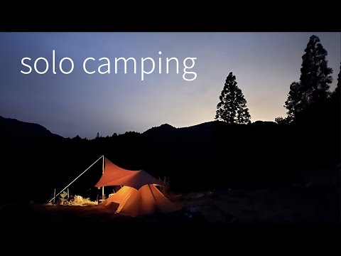 野営地でソロキャンプシリーズ -episode5-　さようならスギノコテラス【solo camping #72】