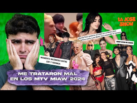 FAMOSOS  que me TRATARON MAL en los MTV Miaw 2024