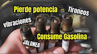 BUJÍAS: Tironea en Alta Velocidad, Pierde Potencia y Gasta Mucha Gasolina… ¡ESTA es la RAZÓN!