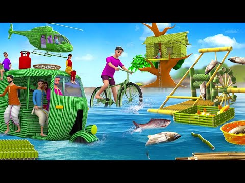 ग़रीब जादुई बाँस की कहानियाँ - Magical Bamboo Stories Collection in Hindi 3D Animated Moral Stories