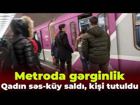 Qubadan gəlib metroda qadına qarşı görün nə etdi - 10 sutka...