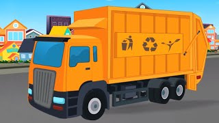 Müllwagen + Mehr Strasse Fahrzeug Video Für Kinder