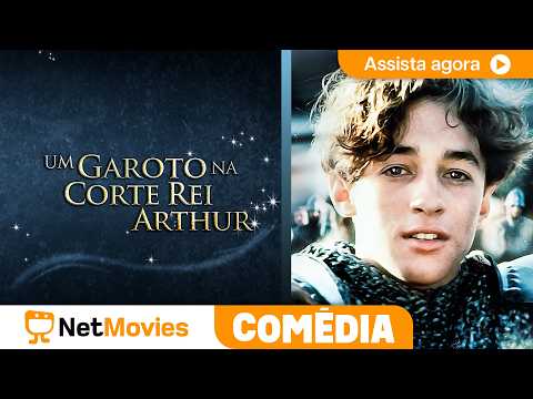 Um Garoto na Corte do Rei Arthur  (1995) 🤣Filme de Comédia Completo 🤣 Dublado | NetMovies Comédia